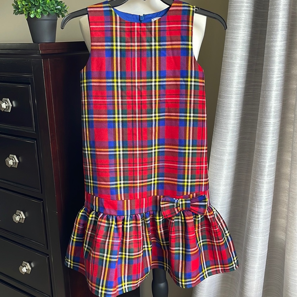 Classic Prep Cameron dress plaid girls size 12